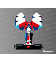 BMW Edition Sticker - Mammotion LUBA Mini Lawnmower Robot - Idgrafix