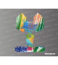 Sticker Color Edition - Robot tagliaerba Mammotion LUBA Mini - Idgrafix