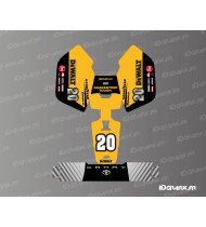 Nascar Dewalt Edition Aufkleber - Mammotion LUBA Mini Rasenmäher Roboter - Idgrafix