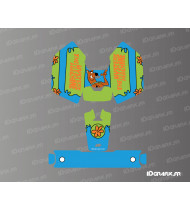 Pegatina Edición Scoobydoo - Robot cortacésped Mammotion LUBA Mini - Idgrafix