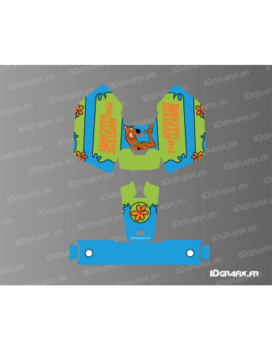 Pegatina Edición Scoobydoo - Robot cortacésped Mammotion LUBA Mini - Idgrafix