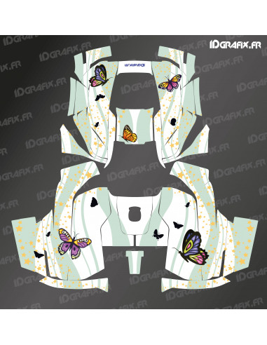 Butterfly Edition Aufkleber – Husqvarna Automower CEORA 544/546 Robotermäher
