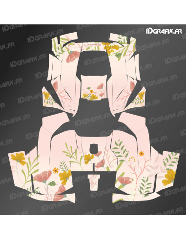Adhesivo Edición Floral - Robot cortacésped Husqvarna Automower CEORA 544/546 - Idgrafix
