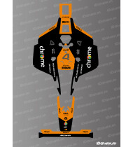 Adhesivo de la edición F1 de MC Laren: robot cortacésped...