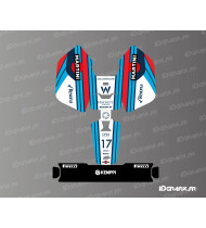 Martini F1 Edition Sticker - Mammotion LUBA Mini Robotic Lawnmower - Idgrafix