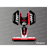 Adesivo Haas F1 Edition - Mini rasaerba robotizzato Mammotion LUBA - Idgrafix