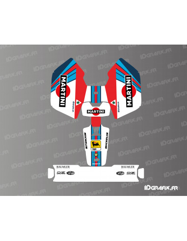 Adesivo Martini Alfa Romeo Edition - Mammotion LUBA Mini robot tagliaerba - Idgrafix