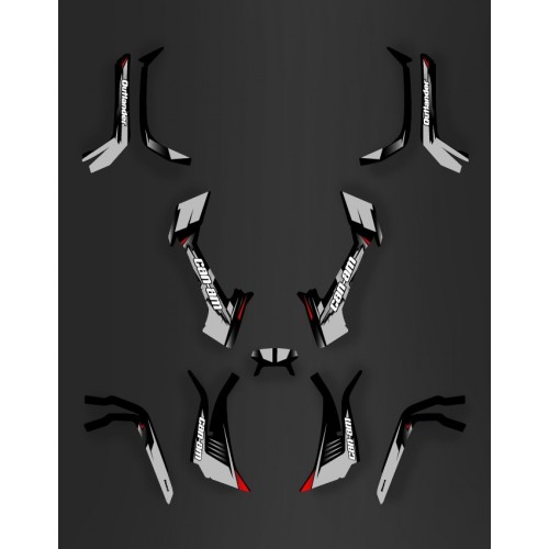 Kit decoration Light Wasp (Grey) - IDgrafix - Can Am series The Outlander - IDgrafix