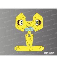 SpongeBob SquarePants Sticker Edition - Mammotion LUBA Mini Lawnmower Robot - Idgrafix