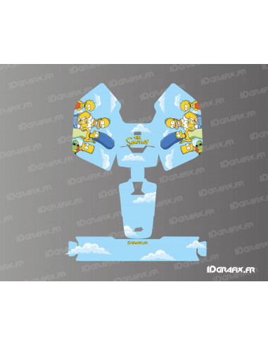 Simpson Edition Aufkleber – Mammotion LUBA Mini-Mähroboter – Idgrafix