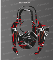 Future Edition Sticker (Grey/Red) - KRESS KR 120E / KR 121E / KR 122E robotic mower - Idgrafix