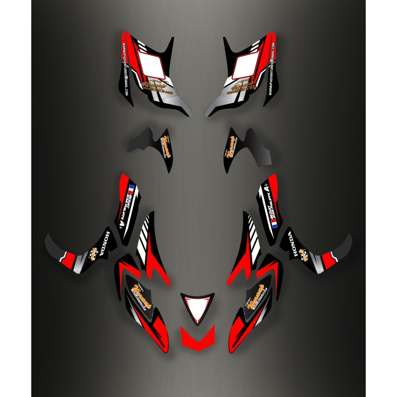 Kit dekor - IDgrafix - Honda TRX 700xx - BEZIAT -idgrafix