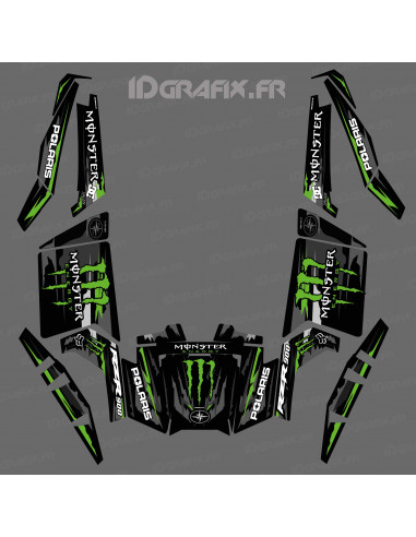 Kit de decoración 100% Personal Monster Green Edition - IDgrafix - Polaris RZR 900 XP - Idgrafix