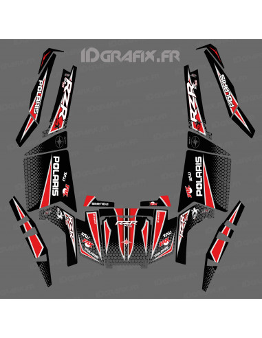 Race Edition Decoration Kit (Red) - IDgrafix - Polaris RZR 900 XP - Idgrafix