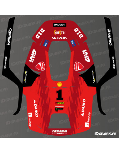 Sticker Ducati Moto GP Bagnaia Edition - Husqvarna AUTOMOWER Aspire R4 robotic mower - Idgrafix