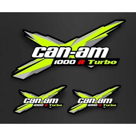 Kit décoration Portes + Toit - Xteam Can Am - IDgrafix - Maverick Turbo