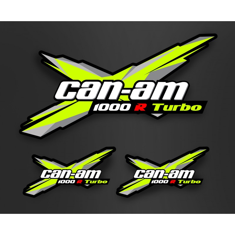 Kit dekor Türen + Dach - Xteam Can-Am - IDgrafix - Maverick Turbo -idgrafix