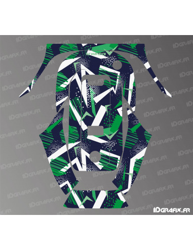Sticker Dynamics Edition (Green) - ECOVACS G1-800 / G1-2000 robotic mower - Idgrafix