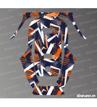 Sticker Dynamics Edition (Orange) - ECOVACS G1-800 / G1-2000 robotic mower - Idgrafix
