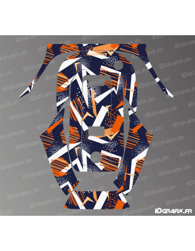 Sticker Dynamics Edition (Orange) - Robot de tonte ECOVACS G1-800 / G1-2000 -  Idgrafix