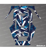 Sticker Dynamics Edition (Blue) - ECOVACS G1-800 / G1-2000 robotic mower - Idgrafix