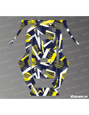 Sticker Dynamics Edition (Jaune) - Robot de tonte ECOVACS G1-800 / G1-2000 -  Idgrafix