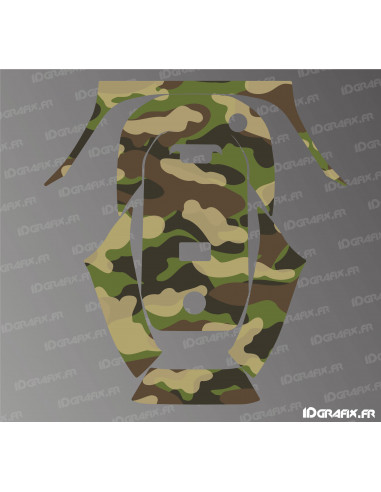Sticker Camo Army Edition - Robot de tonte ECOVACS G1-800 / G1-2000 -  Idgrafix