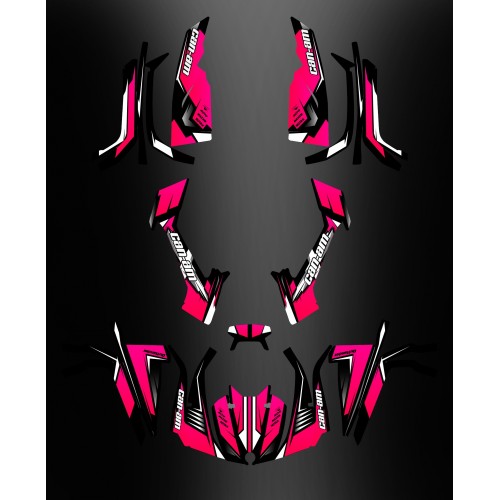 Kit de decoració Plena de Vespa (Rosa) - IDgrafix - Am sèrie Outlander -idgrafix