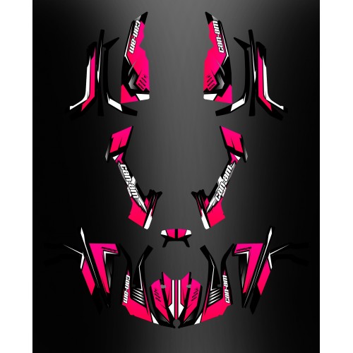 Kit decoration Full Wasp (Pink) - IDgrafix - Can Am series The Outlander - IDgrafix