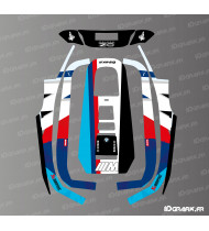 BMW Edition sticker - ECOVACS Goat A1600 RTK mowing robot - Idgrafix
