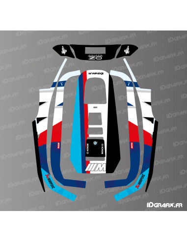 Adesivo BMW Edition - Robot tagliaerba ECOVACS Goat A1600 RTK - Idgrafix