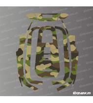 Sticker Camo Army Edition - ECOVACS Goat A1600 RTK mowing robot - Idgrafix