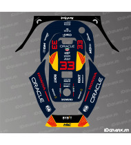 Aufkleber Honda F1 Edition - ECOVACS G1-800 / G1-2000 Mähroboter - Idgrafix