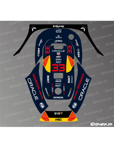 Aufkleber Honda F1 Edition - ECOVACS G1-800 / G1-2000 Mähroboter - Idgrafix