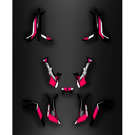 Kit decoration Light Wasp (Pink) - IDgrafix - Can Am series The Outlander