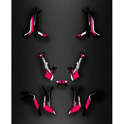 Kit decoration Light Wasp (Pink) - IDgrafix - Can Am series The Outlander - IDgrafix