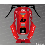Aufkleber Ducati Moto GP Edition (Marquez) - ECOVACS G1-800 / G1-2000 Mähroboter - Idgrafix