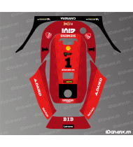 Aufkleber Ducati Moto GP Edition (Bagnaia) - ECOVACS G1-800 / G1-2000 Mähroboter - Idgrafix