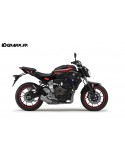 Kit de decoració de Curses de color vermell - IDgrafix - Yamaha MT-07