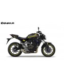 Kit de decoració de Curses de color Groc - IDgrafix - Yamaha MT-07
