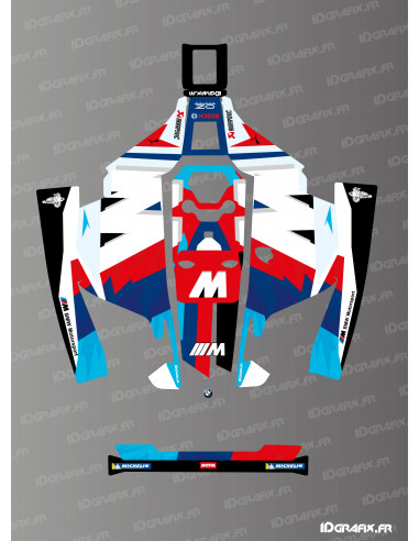 BMW Edition Aufkleber - Mammotion LUBA 1 Rasenmähroboter - Idgrafix