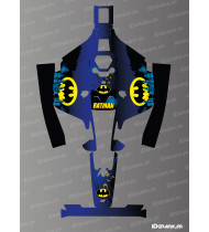Batman Edition Aufkleber - Mammotion LUBA 2 Rasenmäherroboter - Idgrafix