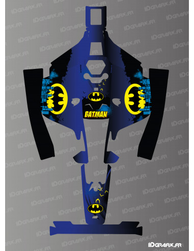 Pegatina de la edición Batman - Robot cortacésped Mammotion LUBA 2 - Idgrafix
