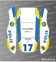 Sticker Polis Edition - Robot de tonte Honda Miimo HRM 1000-1500-2500 -  Idgrafix