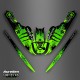Kit décoration Monster Vert pour Yamaha Super Jet-idgrafix