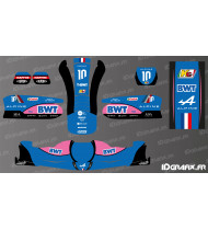 Kit de decoració Alpine sèrie F1 per a karting - KG 509 - Idgrafix