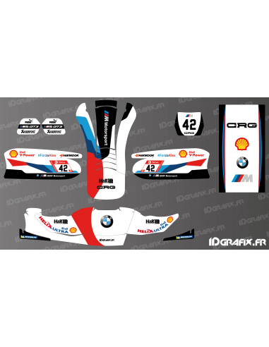 Kit de decoració BMW Edition per a karting - KG 509 - Idgrafix