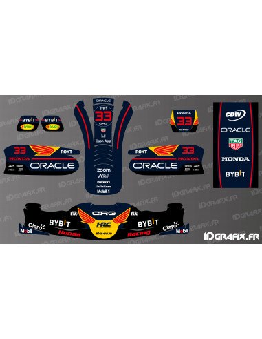 Honda F1-series deco kit for karting - KG 509 - Idgrafix