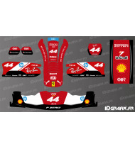 F1-series Scuderia decoration kit for Karting - KG 509 - Idgrafix