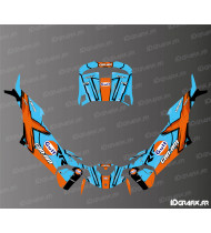 Gulf Edition decoration kit - Idgrafix - Can Am Maverick X3 R